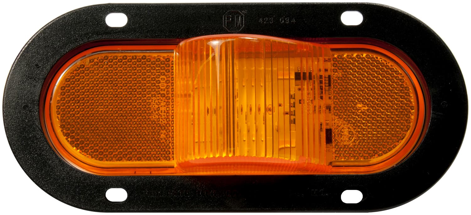LED MT/SM OVL W/FLNG 7.88" X 3.63"