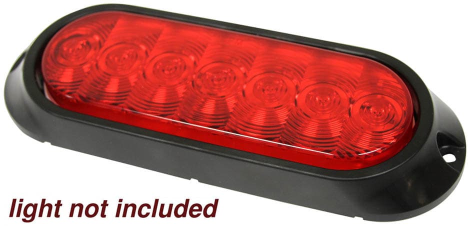 BKT SRFC-MNT OVAL BLACK 8.25"X2.8"