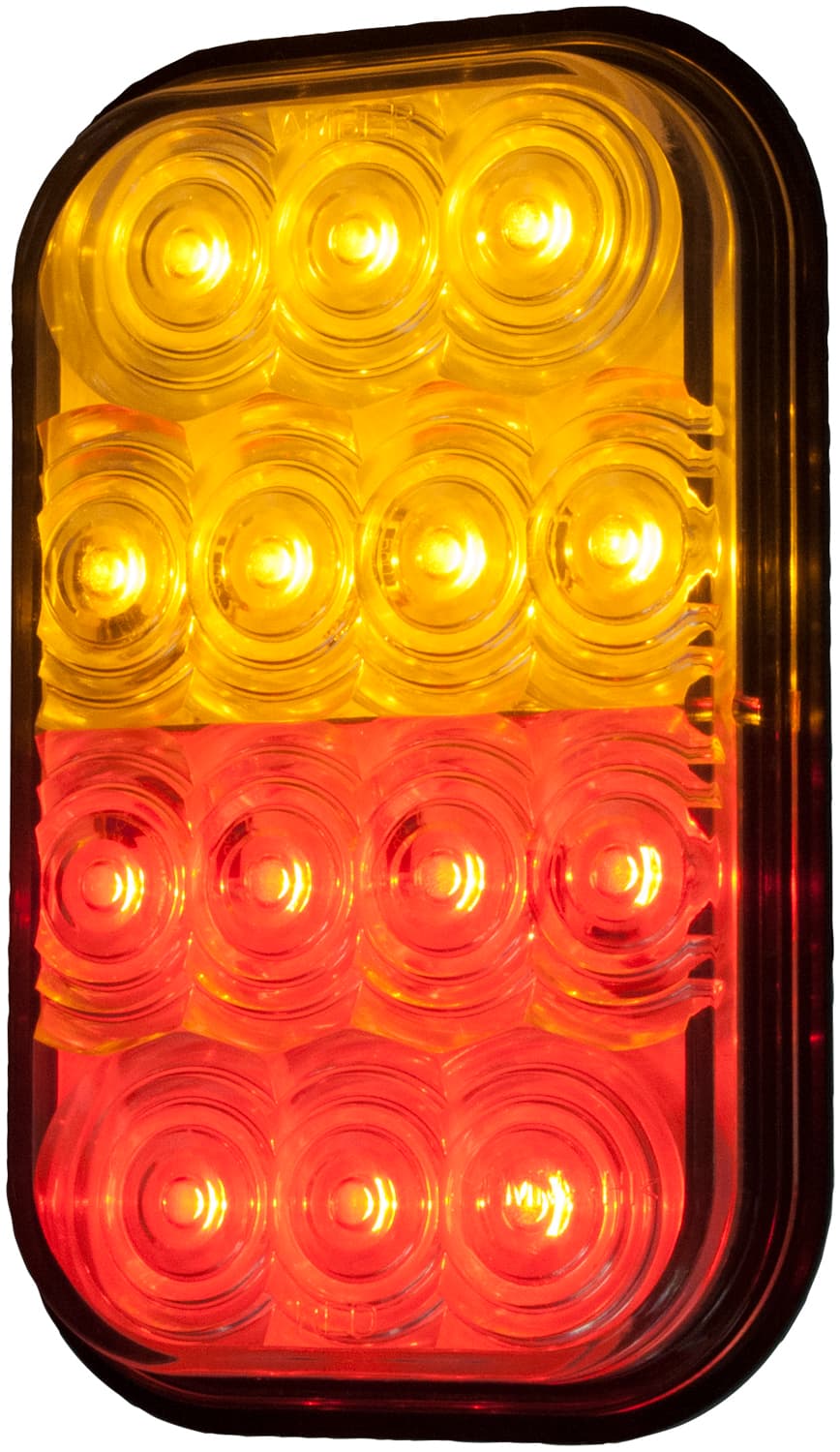 LED COMBINATION S/T/T RECT ECE MV