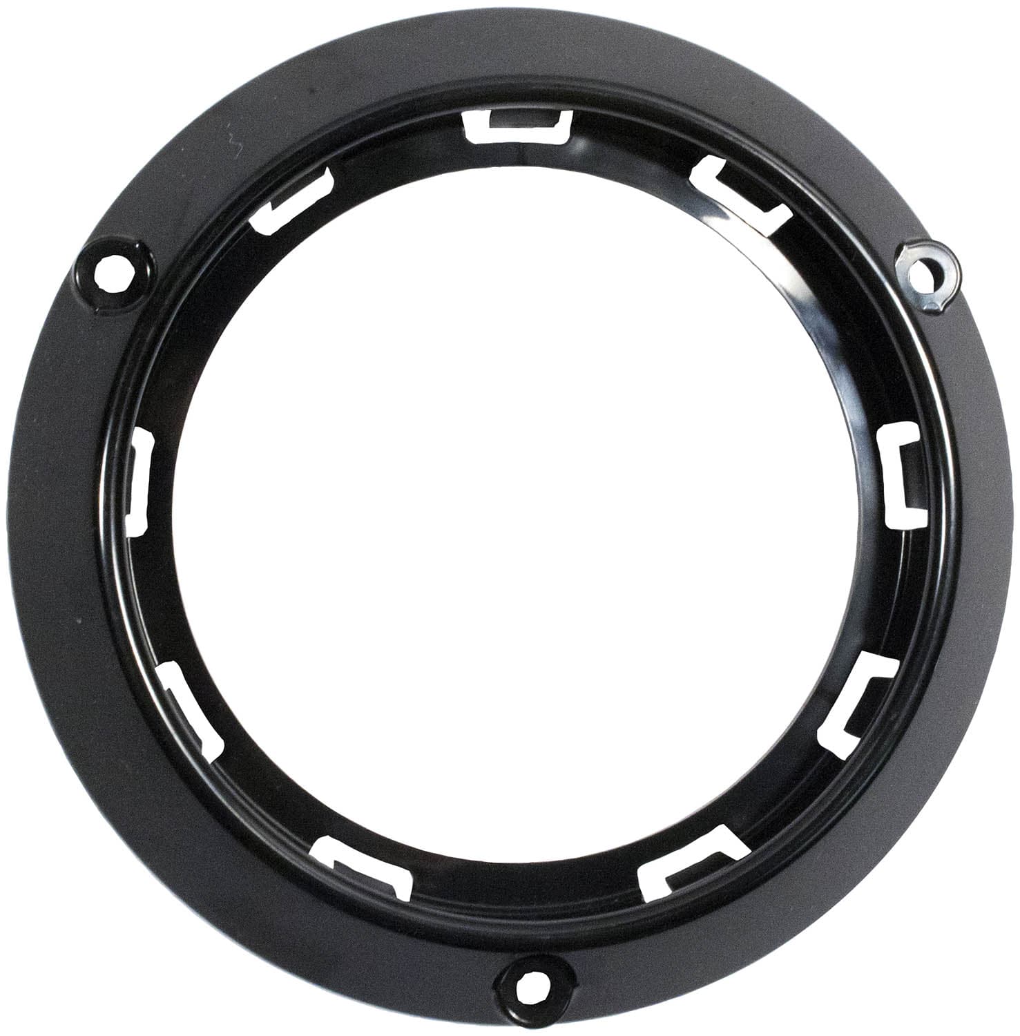 Surface Montage Support Pour 4" Rond Feux, Noir, Vrac Paquet