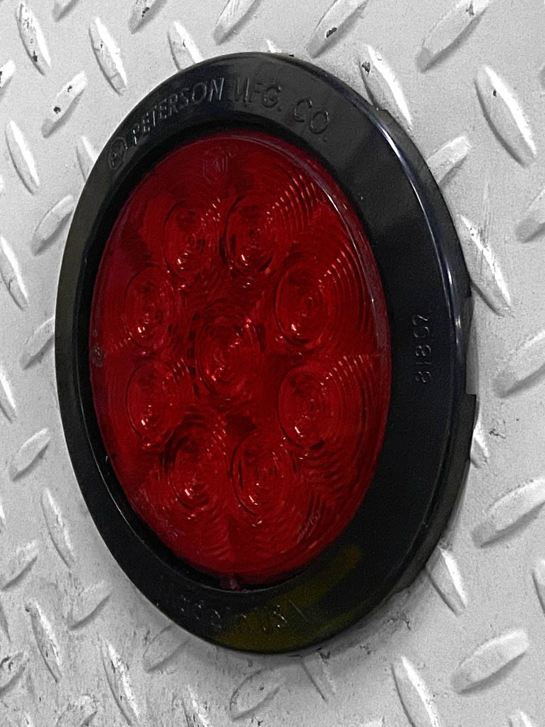 Snap-In Montage Support Pour 4" Rond Feux, Fits 6-8 Gauge Acier, Vrac Paquet