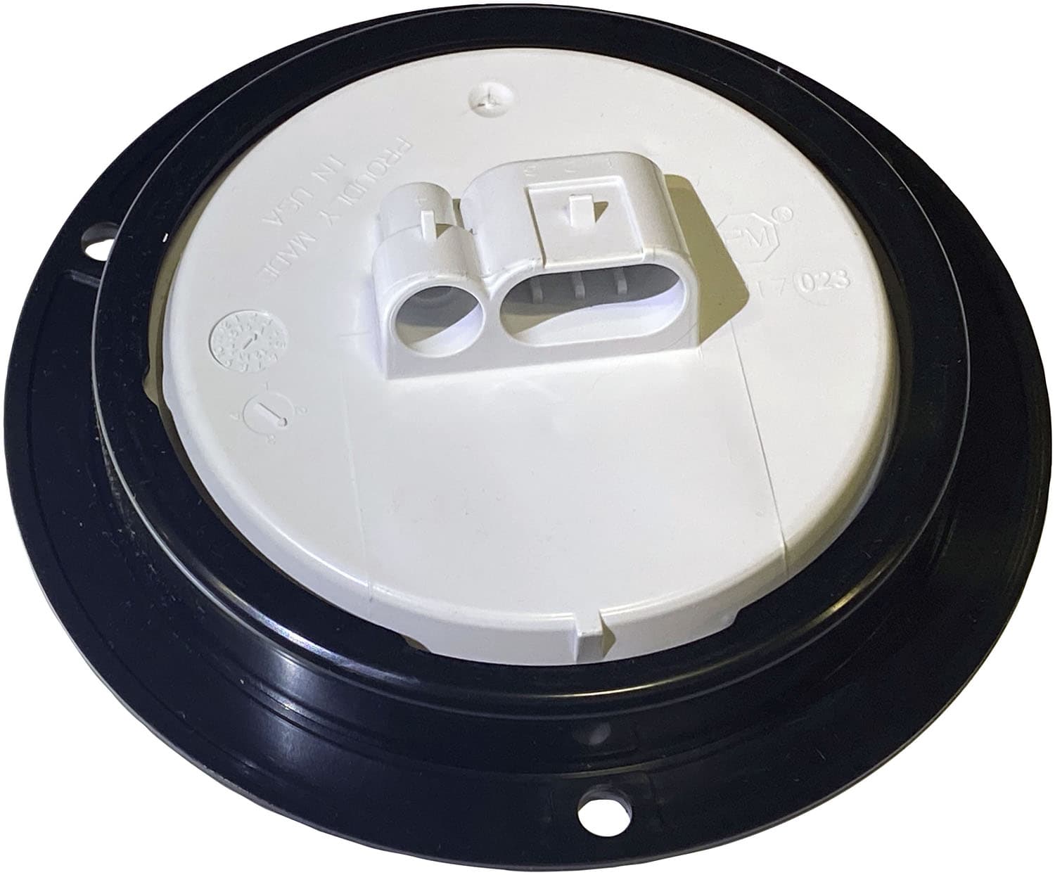Lumen X ® AMP 4" Rond Arrêt / Clignotant / Arrière Feu, Bride, Vrac Paquet