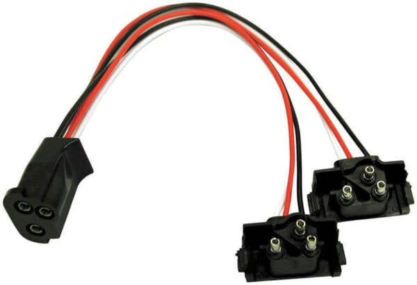 PLG Y-ADPT FEM PL-3 TO TWO RT ANGLE PL3 10.5"