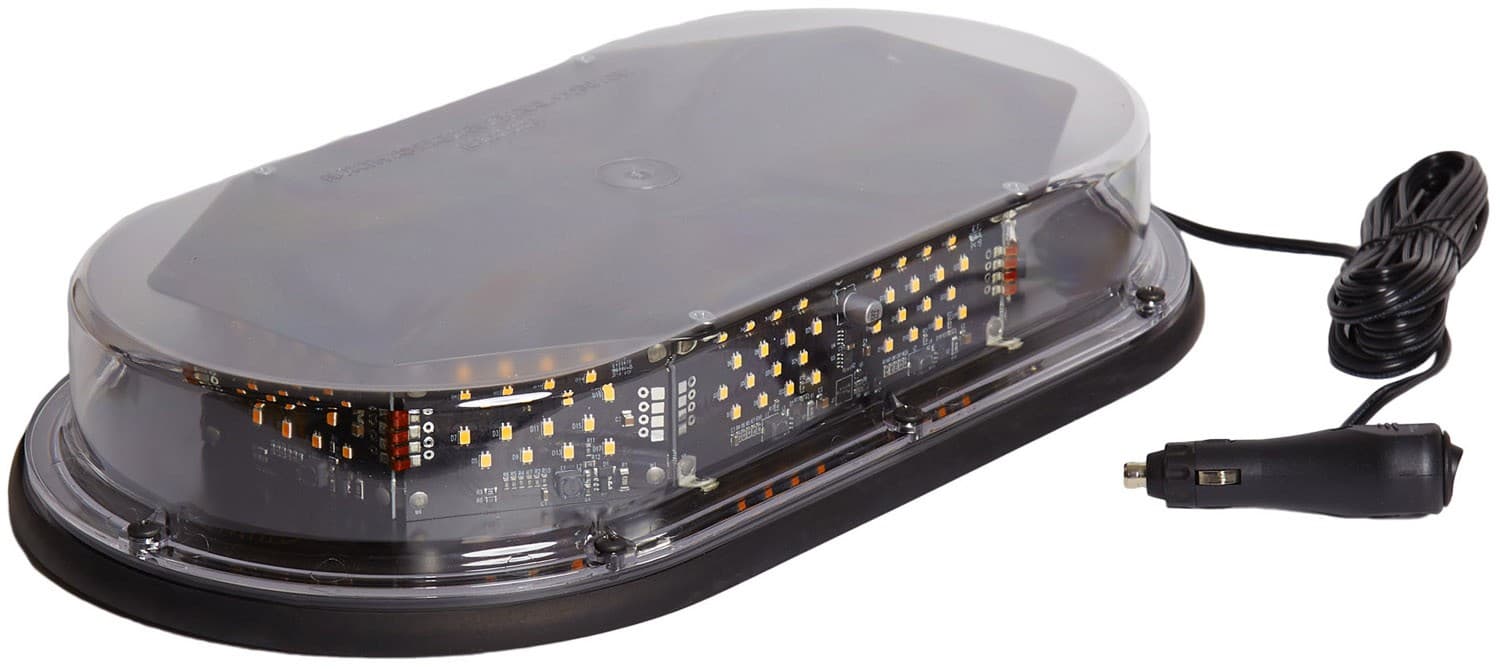 LED STRB L/P MINI LGT BAR, W/PLG & SW 17.09"X9.37"