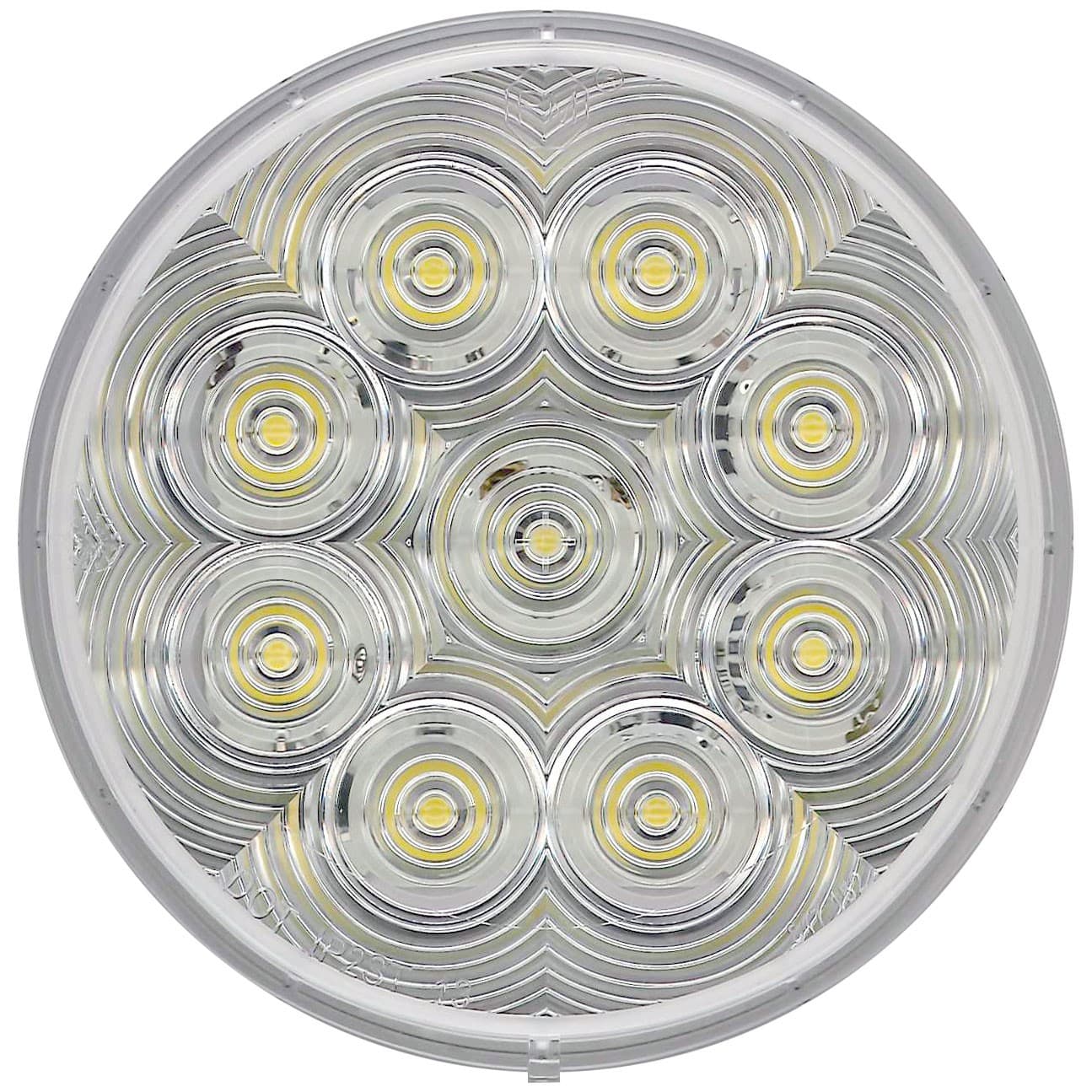Lumen X ® AMP 4″ Round Back-Up Light, Grommet, Poly Bag