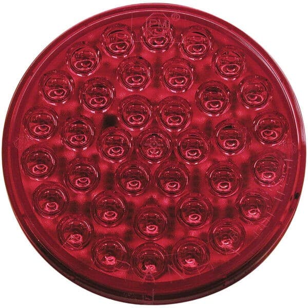 Lumen X ® AMP 4" Rond Arrêt / Clignotant / Arrière Feu, Passe-fil, Vrac Paquet
