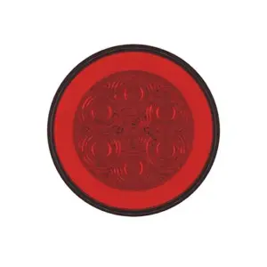 Glo  4" Sealed LED Lights RED