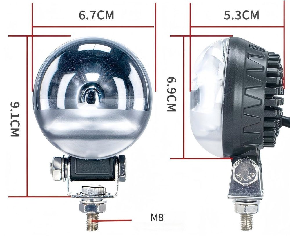 Arenco - Lampe de sécurité DEL - Ligne Arc Rouge – Image 3