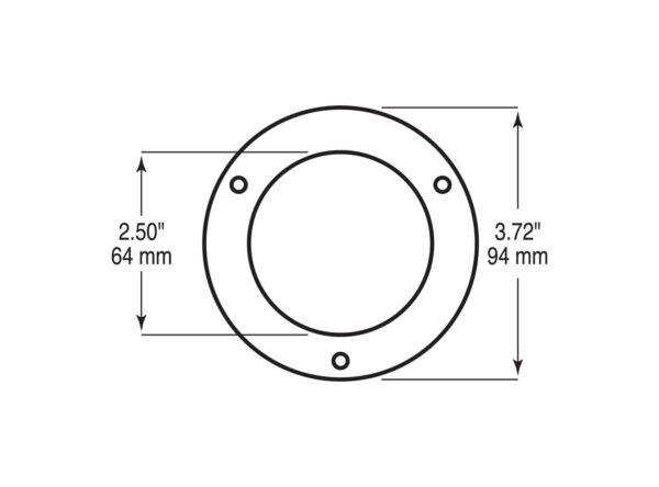 BEZEL RND SS THFT DET 2.5" – Image 3