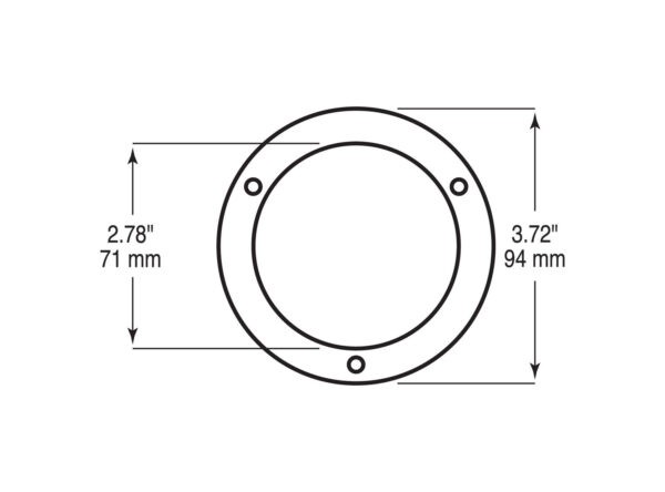 BEZEL RND SS THFT DET 2.75" – Image 3