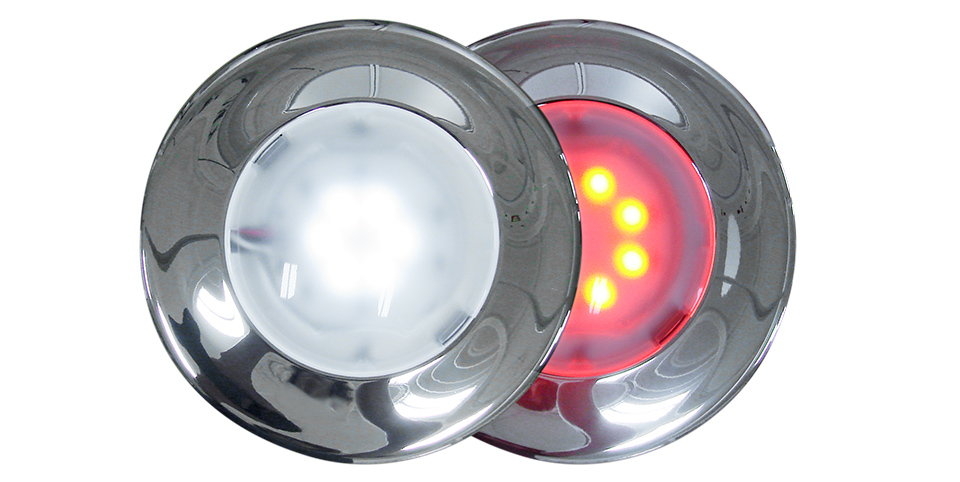 6 Intérieur Feu Blanc Chrome Trim Anneau – Image 2