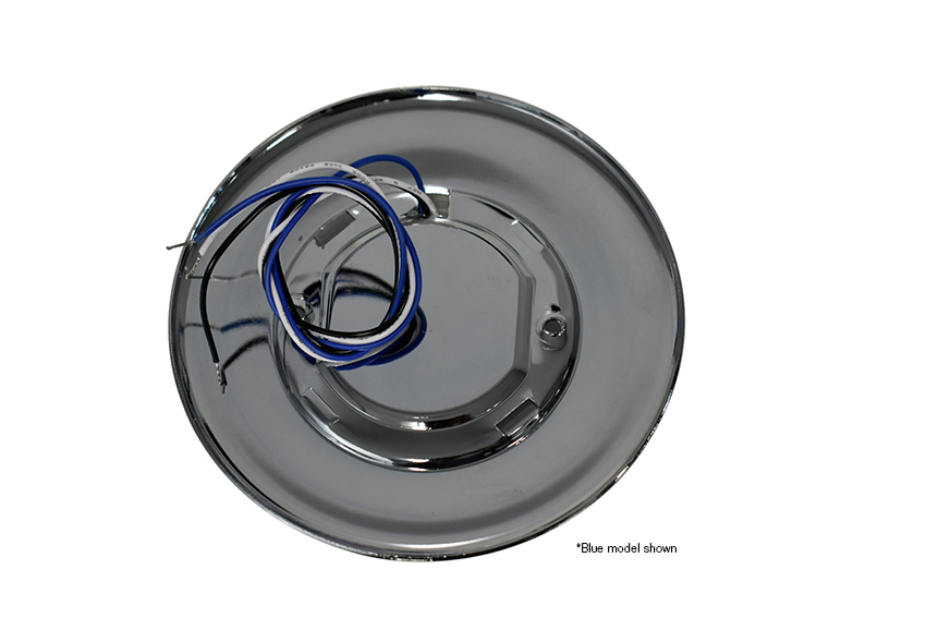 6 Intérieur Feu Blanc Chrome Trim Anneau – Image 3