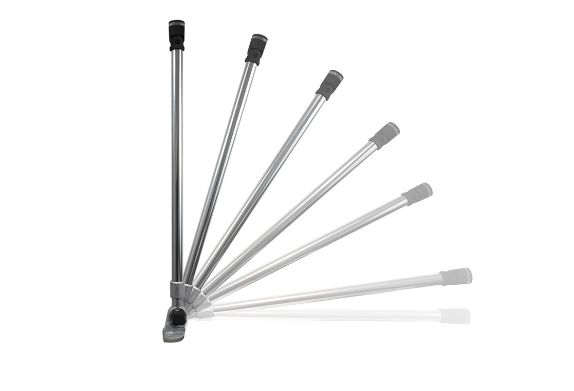 2NM All Around Perpendicular Cam Lock 36 Inch Pole - Arenco